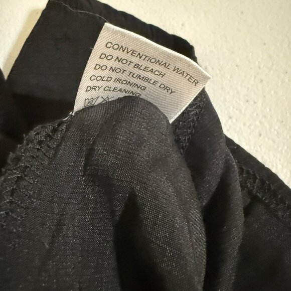 Women’s Lightweight T-shirt Dress, Black, Large - Picture 5 of 7